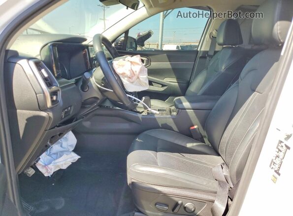 5XYRLDLCXMG053929 2021 KIA SORENTO White წინა სალონის ხედი
