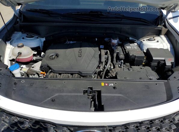 5XYRLDLCXMG053929 2021 KIA SORENTO White ძრავის განყოფილების ხედი