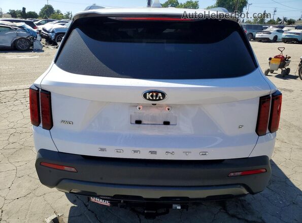 5XYRLDLCXMG053929 2021 KIA SORENTO White უკანა ხედი