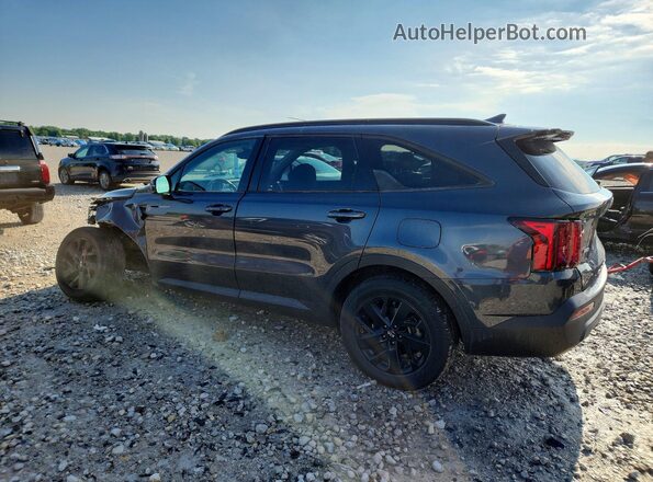 5XYRLDLCXMG056037 2021 KIA SORENTO Black Rear left