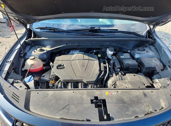 5XYRLDLCXMG056037 2021 KIA SORENTO Black Engine compartment view