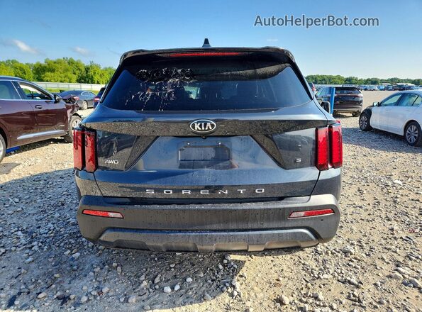 5XYRLDLCXMG056037 2021 KIA SORENTO Black Rear view