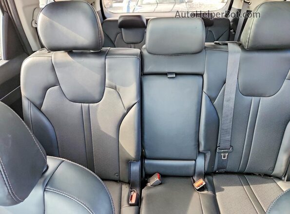 5XYRLDLCXMG056037 2021 KIA SORENTO Black Rear seats view