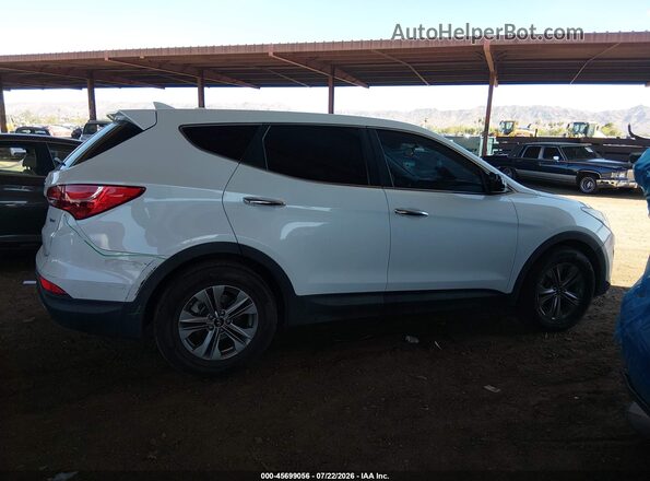 5XYZT3LB0GG317942 2016 HYUNDAI SANTA FE SPORT White ხელსაწყოთა პანელის ხედი