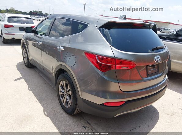 5XYZT3LB0GG352884 2016 HYUNDAI SANTA FE SPORT Gray Trasero izquierdo