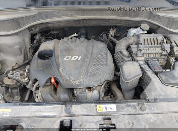 5XYZT3LB0GG352884 2016 HYUNDAI SANTA FE SPORT Gray Vista trasera