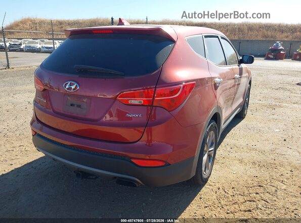 5XYZT3LB0GG359835 2016 HYUNDAI SANTA FE SPORT Maroon უკანა მარჯვენა