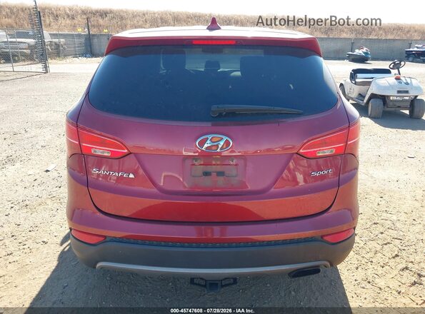 5XYZT3LB0GG359835 2016 HYUNDAI SANTA FE SPORT Maroon 