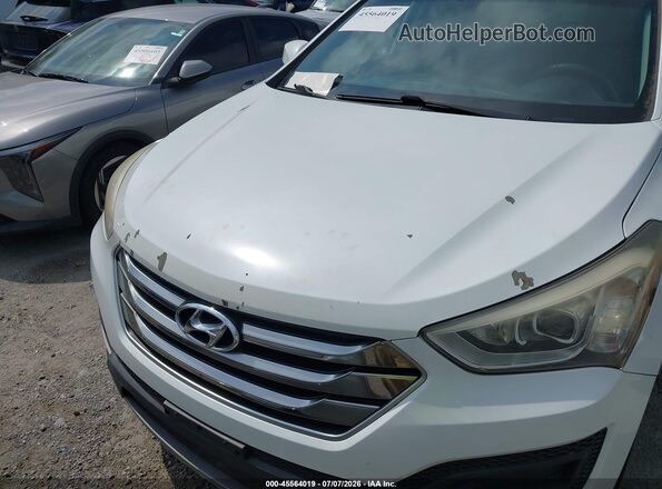 5XYZT3LB0GG369233 2016 HYUNDAI SANTA FE SPORT White Vista frontal