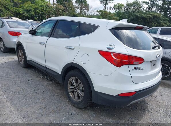5XYZT3LB0GG369233 2016 HYUNDAI SANTA FE SPORT White Trasero izquierdo