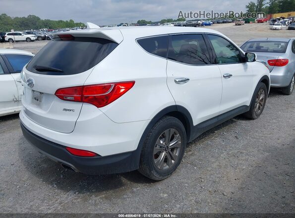 5XYZT3LB0GG369233 2016 HYUNDAI SANTA FE SPORT White Trasero derecho