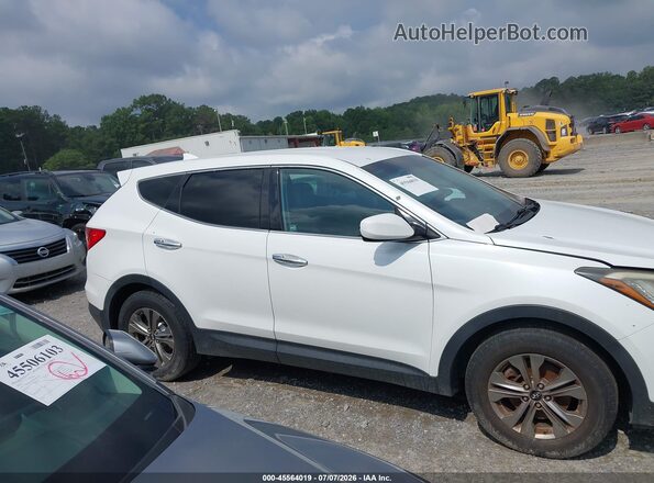 5XYZT3LB0GG369233 2016 HYUNDAI SANTA FE SPORT White Vista interior trasera