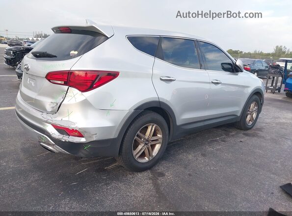 5XYZT3LB0HG435040 2017 HYUNDAI SANTA FE SPORT Серебряный Задняя правая четверть