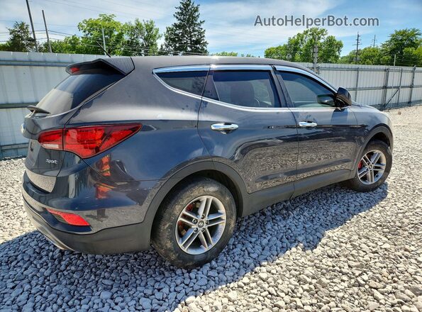 5XYZT3LB0JG510969 2018 HYUNDAI SANTA Gray Tył prawy