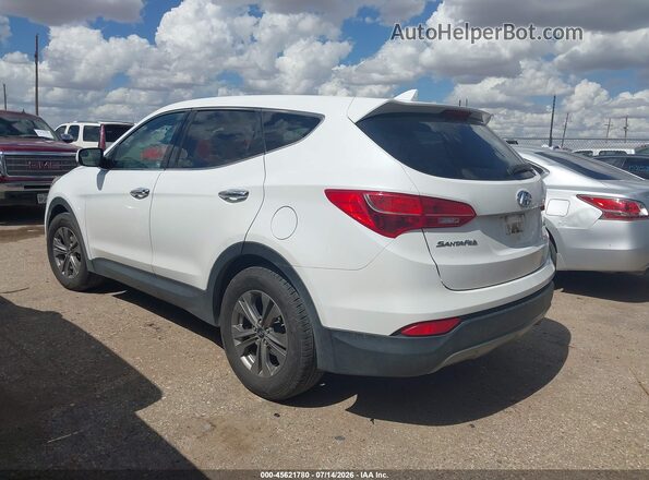 5XYZT3LB1GG322907 2016 HYUNDAI SANTA FE SPORT White Trasero izquierdo