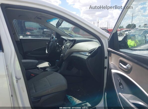5XYZT3LB1GG322907 2016 HYUNDAI SANTA FE SPORT White Vista interior delantera