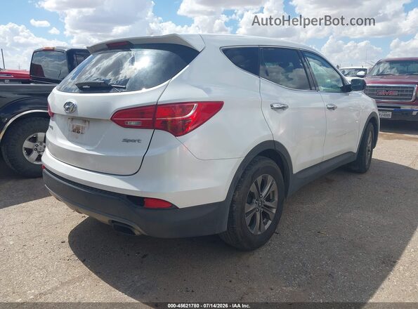 5XYZT3LB1GG322907 2016 HYUNDAI SANTA FE SPORT White Trasero derecho