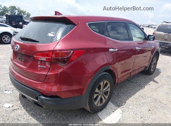 5XYZT3LB1GG359343 2016 HYUNDAI SANTA FE SPORT Red Tył prawy