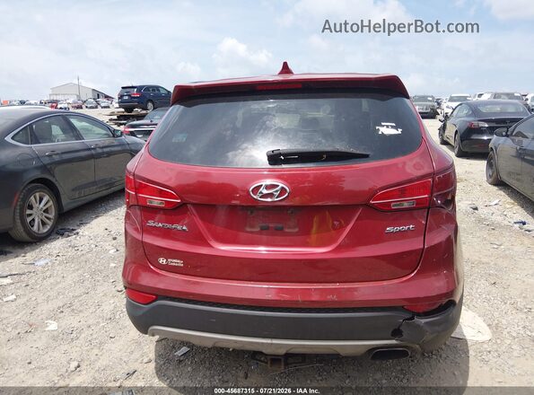 5XYZT3LB1GG359343 2016 HYUNDAI SANTA FE SPORT Red 