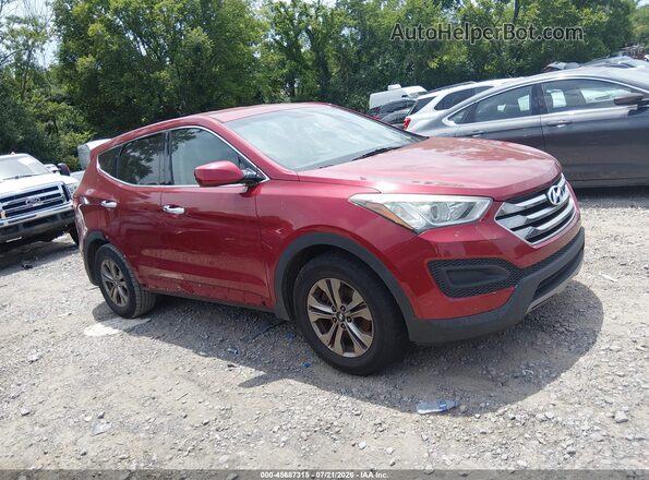 5XYZT3LB1GG359343 2016 HYUNDAI SANTA FE SPORT Red Widok zestawu wskaźników