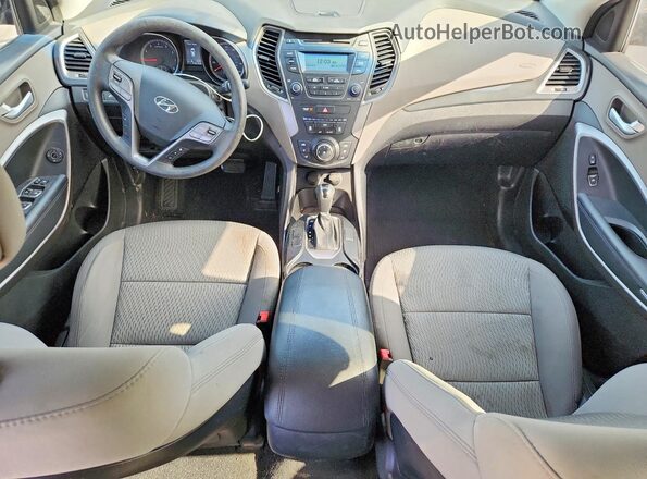 5XYZT3LB1GG360377 2016 HYUNDAI SANTA Black Вид панелі приладів