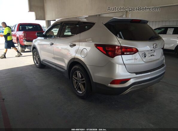 5XYZT3LB1HG458570 2017 HYUNDAI SANTA FE SPORT Silver Trasero izquierdo