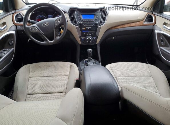 5XYZT3LB2GG345516 2016 HYUNDAI SANTA Оранжевый Вид панели приборов