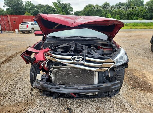 5XYZT3LB2GG358699 2016 HYUNDAI SANTA Красный Вид спереди