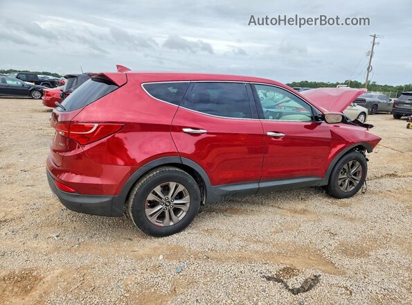 5XYZT3LB2GG358699 2016 HYUNDAI SANTA Красный Задняя правая четверть