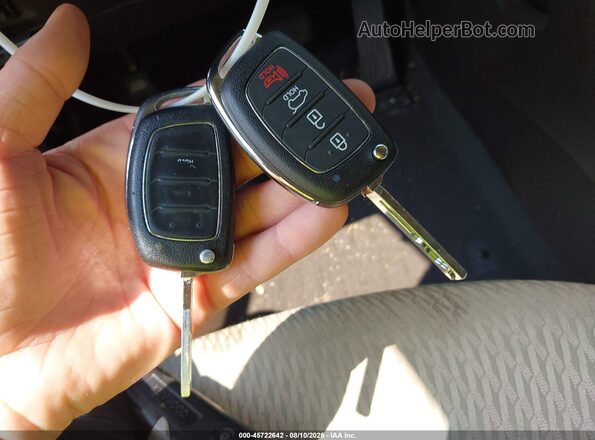5XYZT3LB2GG380105 2016 HYUNDAI SANTA FE SPORT Gray წინა პანელის ხედი