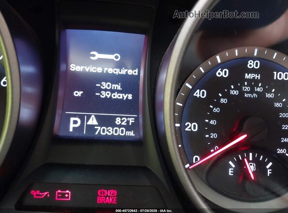 5XYZT3LB2GG380105 2016 HYUNDAI SANTA FE SPORT Gray 