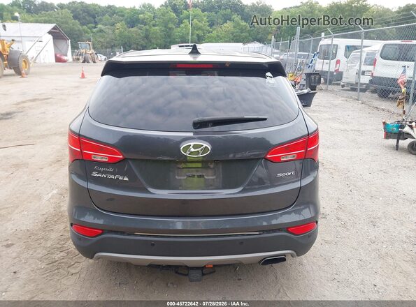 5XYZT3LB2GG380105 2016 HYUNDAI SANTA FE SPORT Gray 