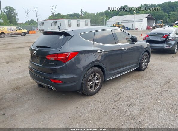 5XYZT3LB2GG380105 2016 HYUNDAI SANTA FE SPORT Gray უკანა მარჯვენა