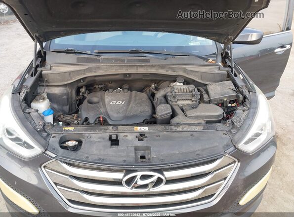5XYZT3LB2GG380105 2016 HYUNDAI SANTA FE SPORT Gray უკანა ხედი