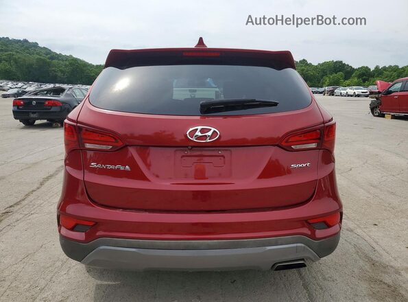 5XYZT3LB2HG391767 2017 HYUNDAI SANTA Red Vista trasera