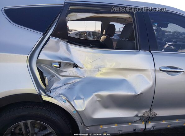 5XYZT3LB2HG392689 2017 HYUNDAI SANTA FE SPORT Silver Widok z przodu