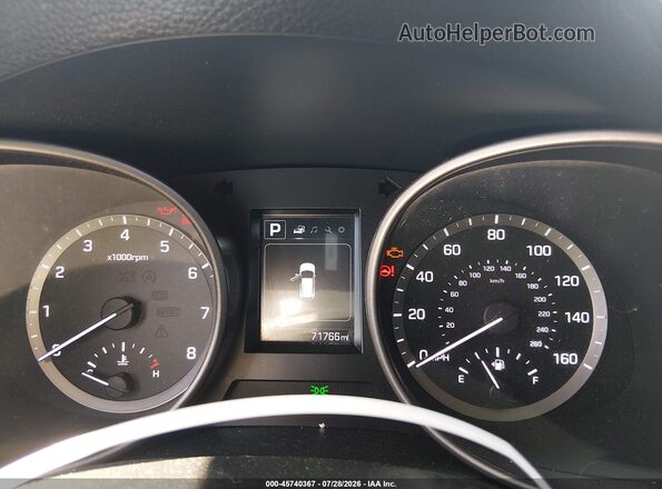 5XYZT3LB2HG392689 2017 HYUNDAI SANTA FE SPORT Silver Widok tylnych siedzeń