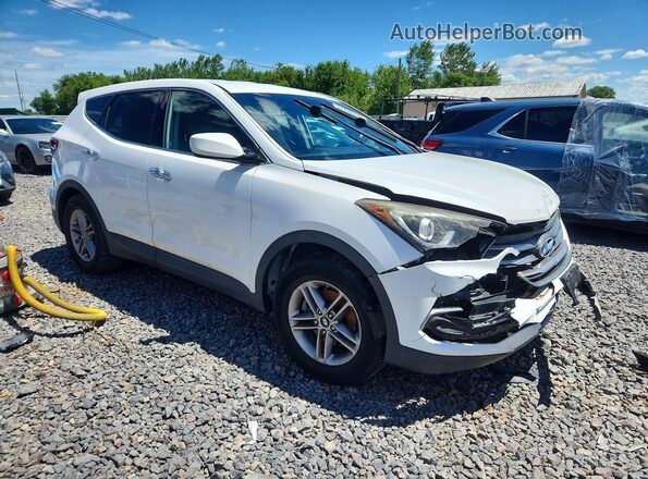 5XYZT3LB2HG428915 2017 HYUNDAI SANTA White Передня права чверть