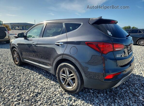 5XYZT3LB2HG460893 2017 HYUNDAI SANTA Gray Задня ліва чверть