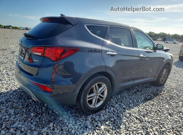 5XYZT3LB2HG460893 2017 HYUNDAI SANTA Gray Задня права чверть