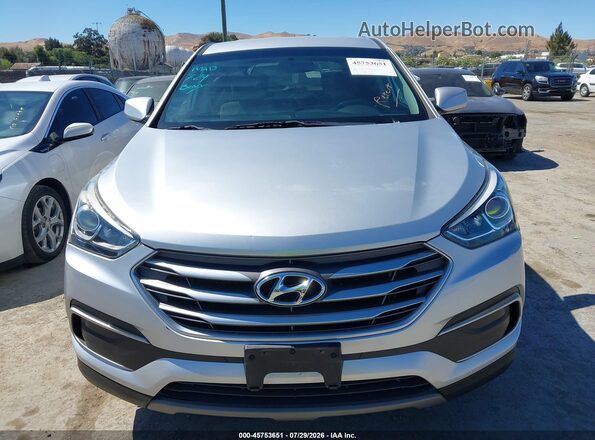 5XYZT3LB2JG544931 2018 HYUNDAI SANTA FE SPORT Gray Front view