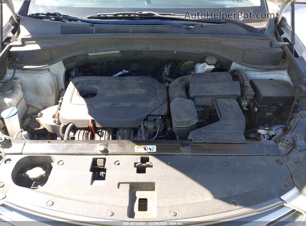 5XYZT3LB2JG544931 2018 HYUNDAI SANTA FE SPORT Gray Rear view