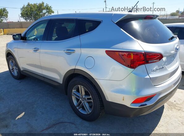 5XYZT3LB2JG544931 2018 HYUNDAI SANTA FE SPORT Gray Rear left