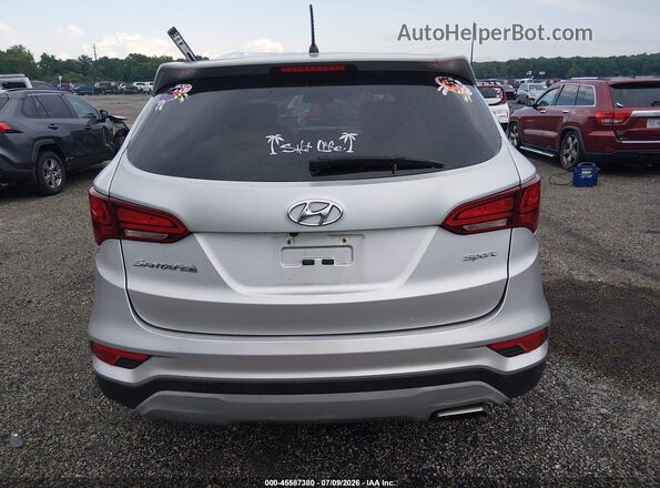 5XYZT3LB2JG565083 2018 HYUNDAI SANTA FE SPORT Silver 