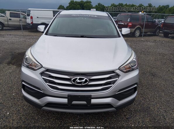 5XYZT3LB2JG565083 2018 HYUNDAI SANTA FE SPORT Silver Vista del cuadro de instrumentos