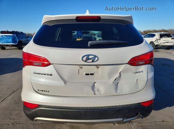 5XYZT3LB3GG356251 2016 HYUNDAI SANTA White Вид ззаду