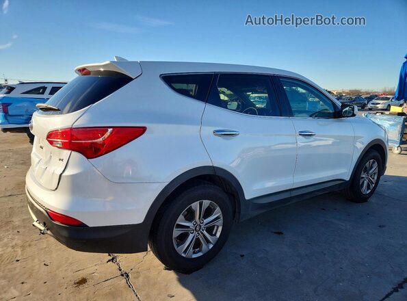 5XYZT3LB3GG356251 2016 HYUNDAI SANTA White Задня права чверть