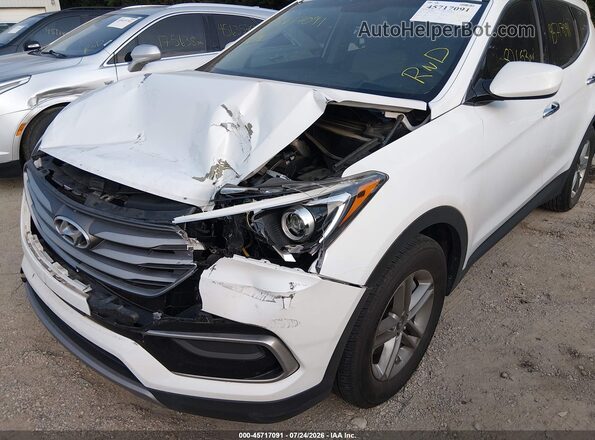 5XYZT3LB3HG386707 2017 HYUNDAI SANTA FE SPORT White წინა ხედი
