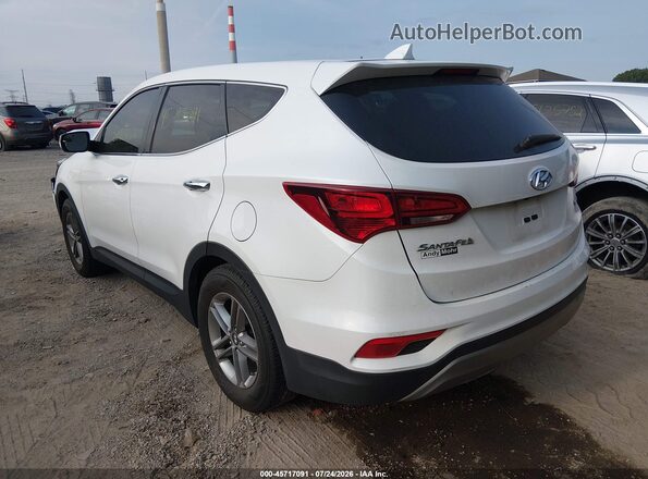 5XYZT3LB3HG386707 2017 HYUNDAI SANTA FE SPORT White უკანა მარცხენა