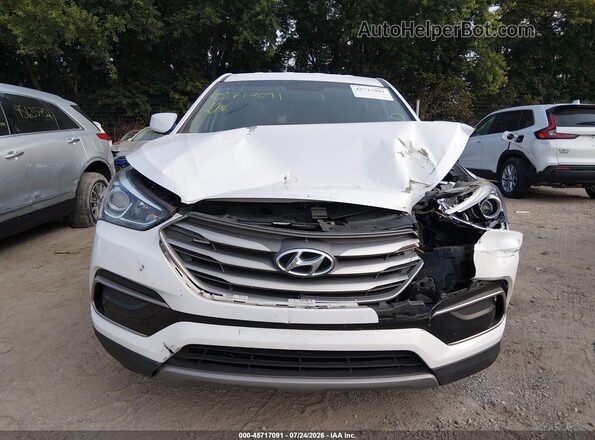 5XYZT3LB3HG386707 2017 HYUNDAI SANTA FE SPORT White ხელსაწყოთა პანელის ხედი